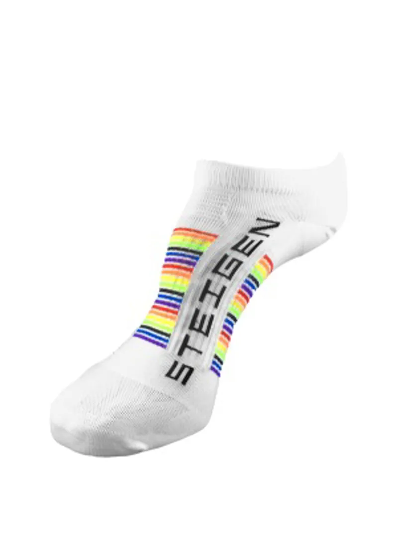STEIGEN Socks Zero Length Rainbow