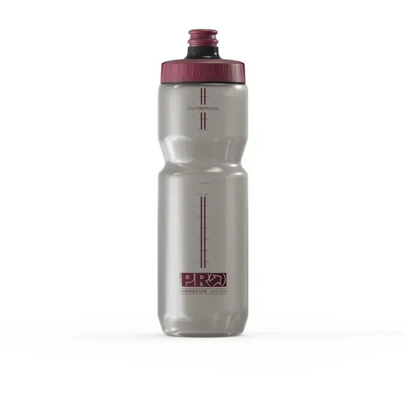 Pro Performance Bottle Autoflow Valve 800ml in Transparent Grey/Red Cap