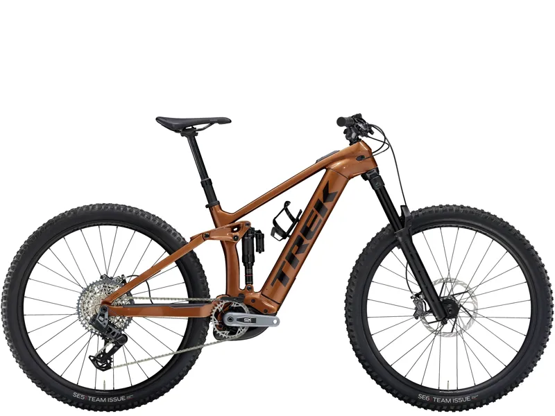 Trek Rail 9.8 GX AXS eMountain Bike in Pennyflake