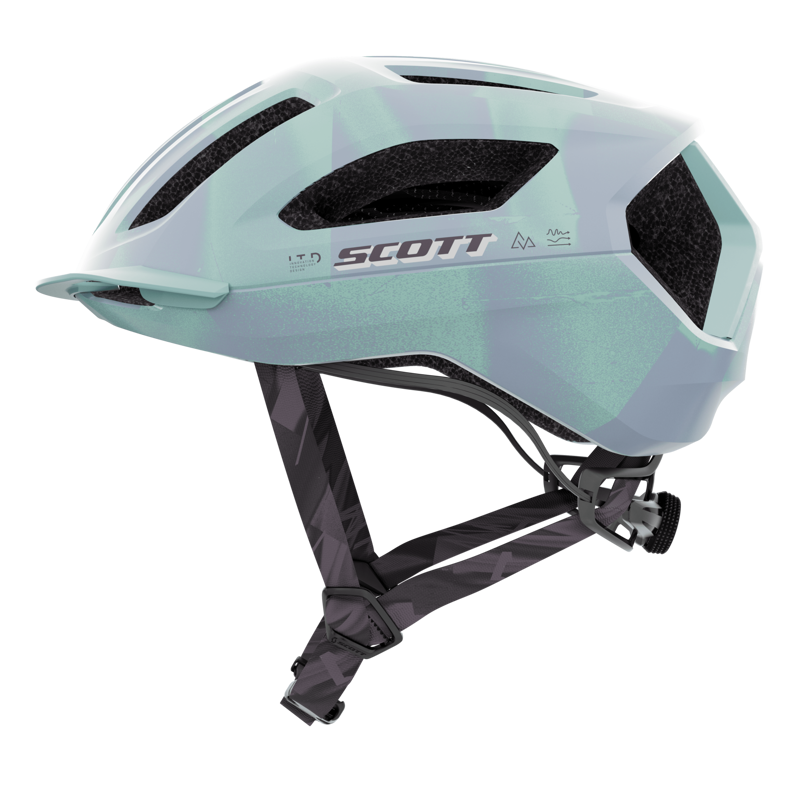 Scott Sierra Mips Helmet in Prism Aqua Green-2