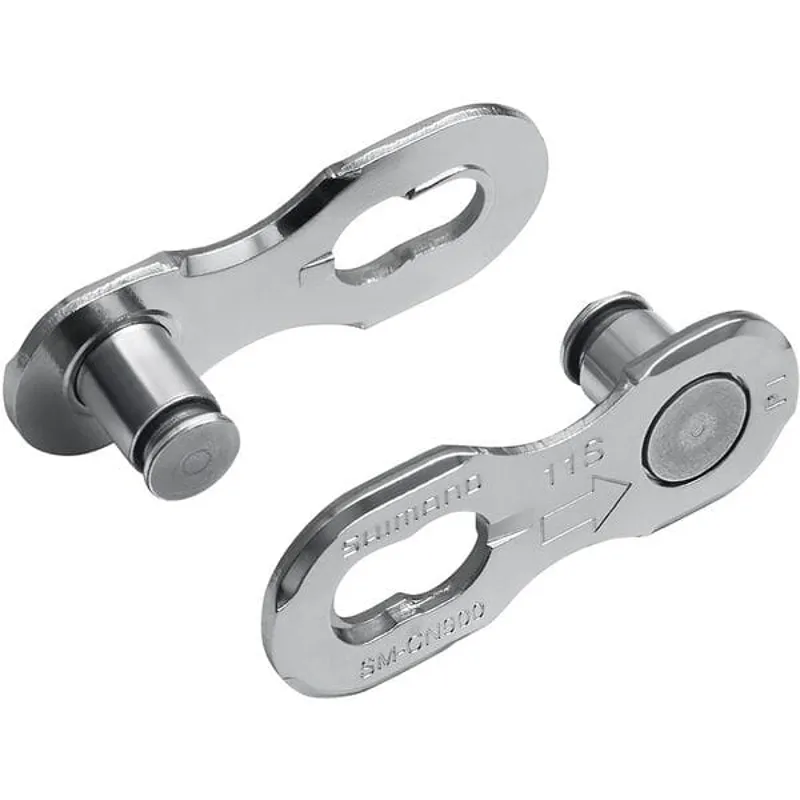Shimano Spares SM-CN900-11 11-speed Quick-Link 2-pair Pack in Silver