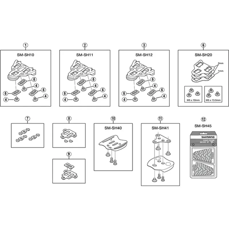 Shimano SPD-SL Rubber Cleat Cover for Walking-1
