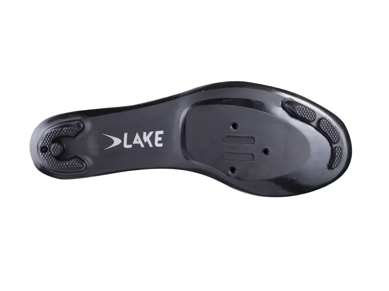 Lake CX190-X Wide Cycling Shoes in Black/Silver-4
