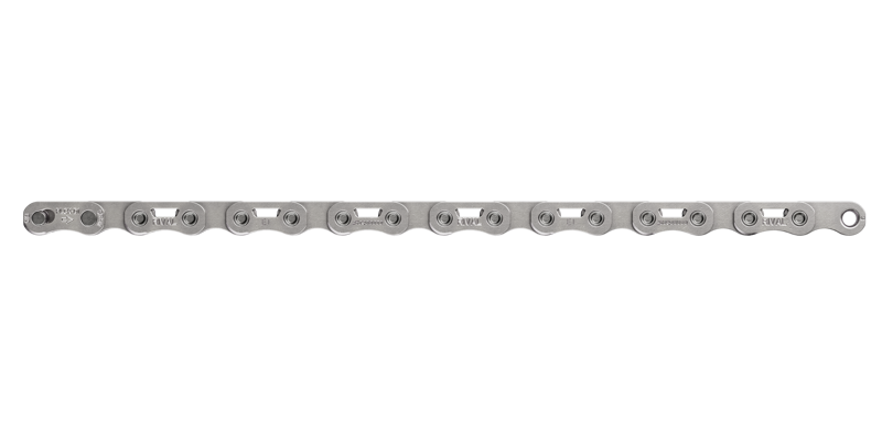 SRAM Chain RIVAL E1 Flattop - With PowerLock - 12/13 Speed: SILVER 1