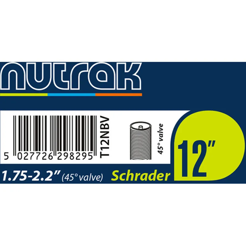 Nutrak 12 X 1.75 Tube 45 Degree Valve for Buggy