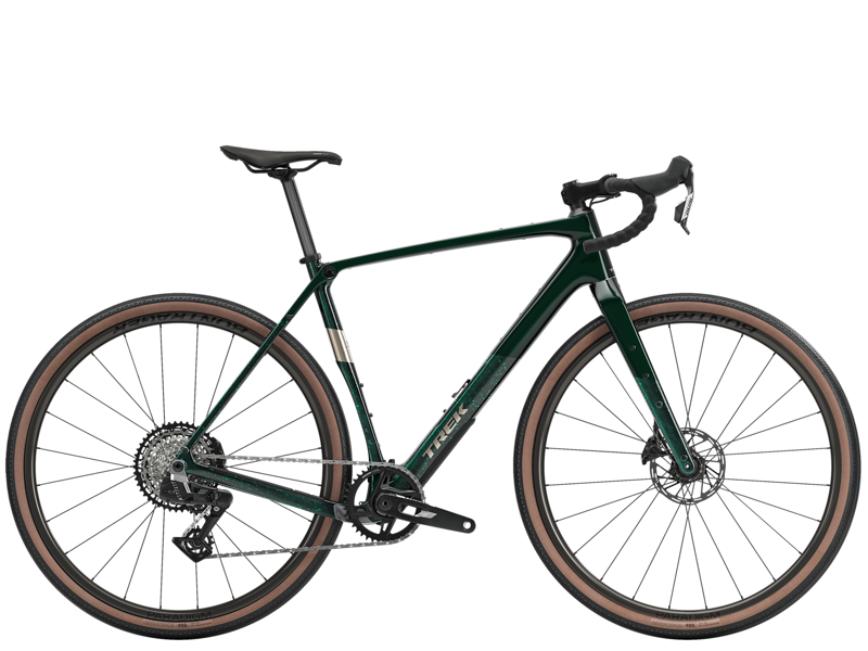 Trek Checkpoint SL 6 AXS Gravel Bike in Dark Green/Ivy Smoke Splatter