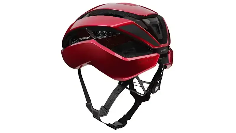 Trek Circuit WaveCel Helmet in Fury Red-4