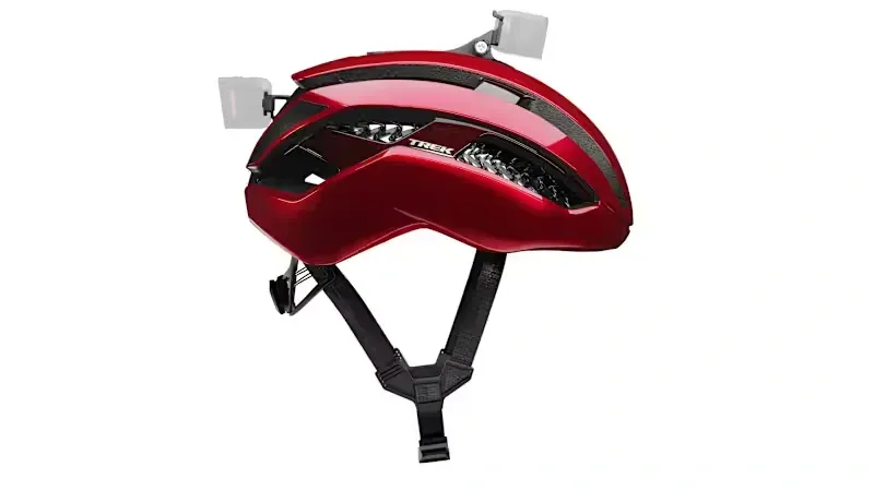Trek Circuit WaveCel Helmet in Fury Red-6
