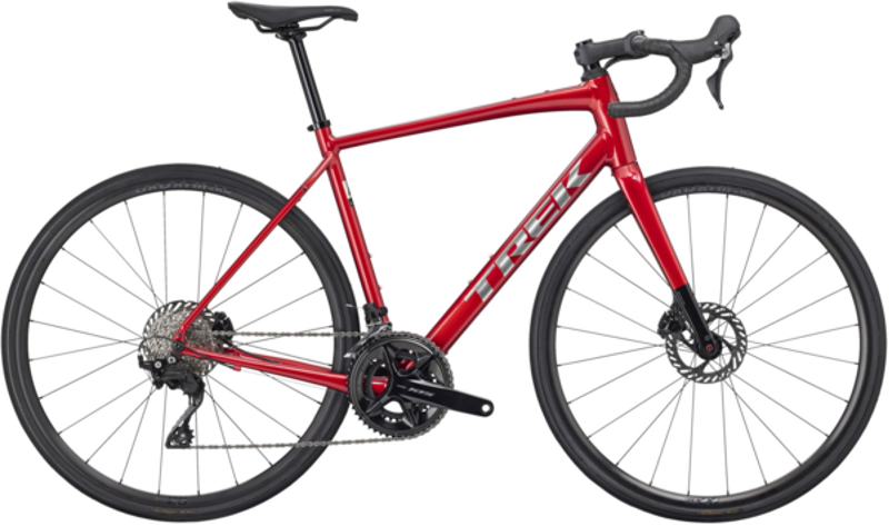 Trek Domane AL 5 Gen. 4 Road Bike in Fury Red-1