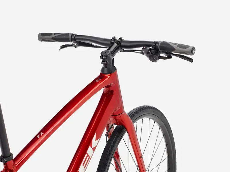 Trek FX 2 Stepover Hybrid Bike in Fury Red-2