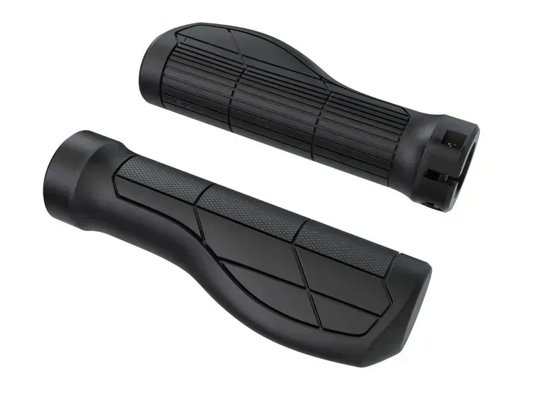 Trek Ergonomic Comp MTB Grip Set 130mm in Black-1