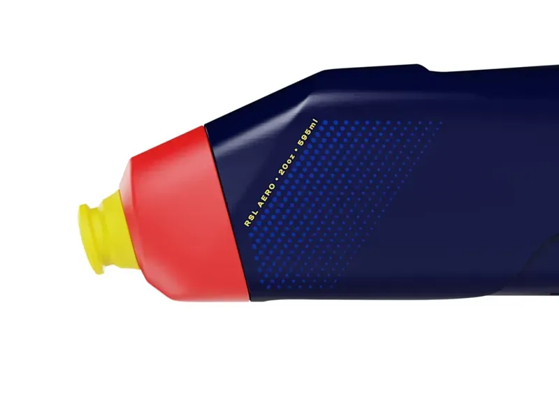 Trek RSL Aero Water Bottle 591mL in Navy Smoke/Viper Red-2
