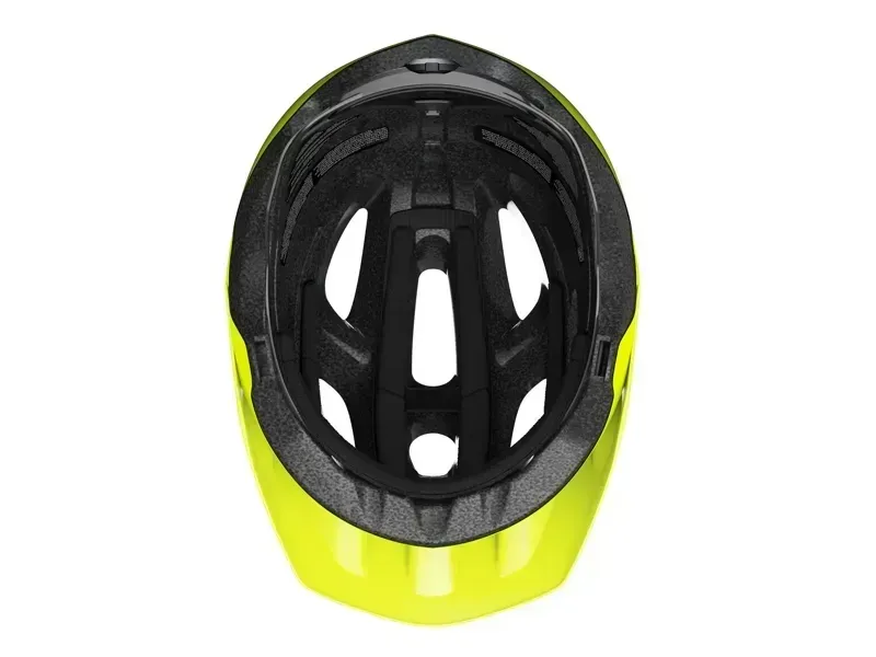 Trek Tyro Youth Bike Helmet in Radioactive Yellow/Power Surge-5