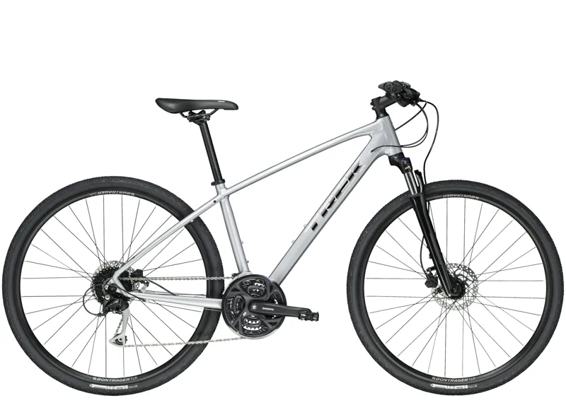 2019 Trek DS 3 Mens Hybrid bike in Silver
