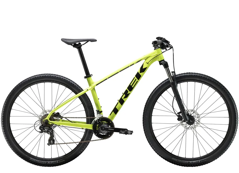 trek mountain bike neon green