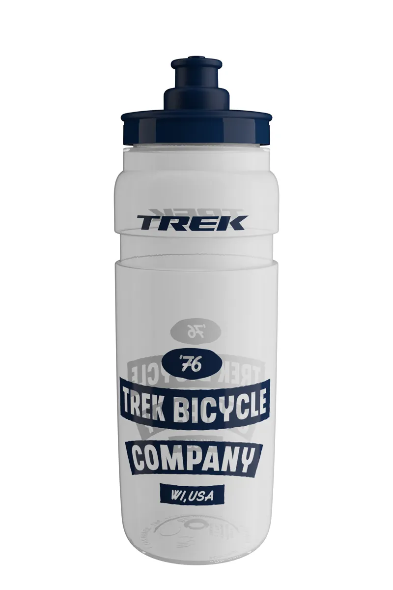 Trek Fly Give Me A Sign 740ml Water Bottle in Blue/Clear
