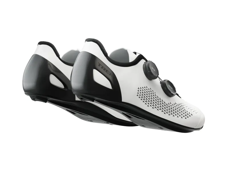 Trek RSL Road Cycling Shoes In White-3
