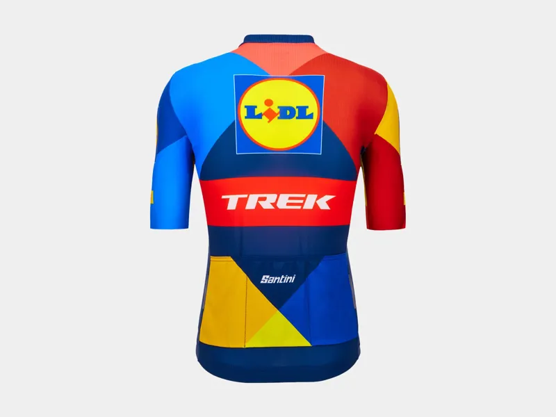 Jersey Santini Trek Replica Blue/ Yellow BLUE/YELLOW X-Large-1