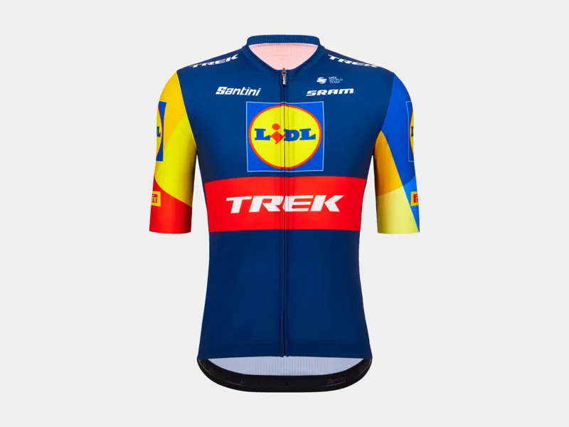 Jersey Santini Trek Replica Blue/ Yellow BLUE/YELLOW X-Large