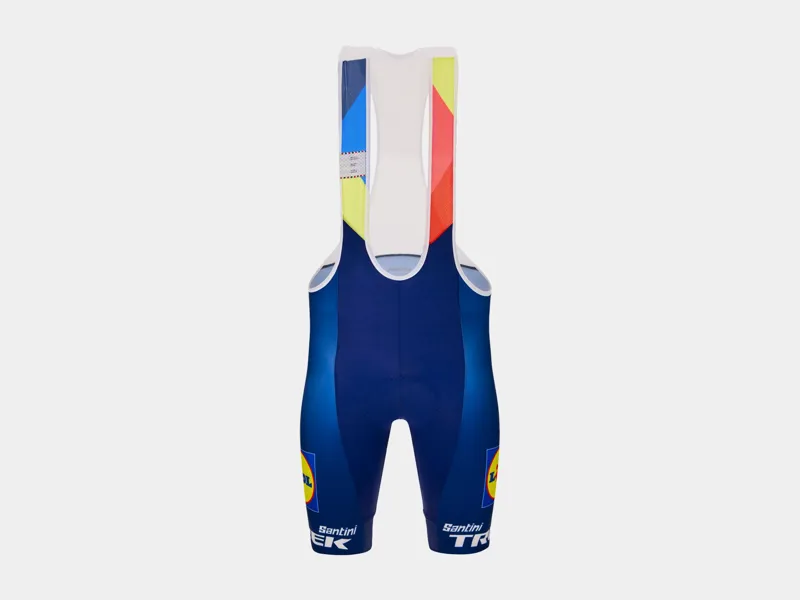 Short Santini Trek Replica Bib Blue/ Yellow BLUE/YELLOW Large