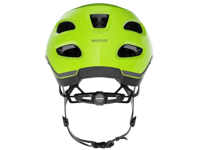 Trek Solstice Bike Helmet in Radioactive Yellow-5