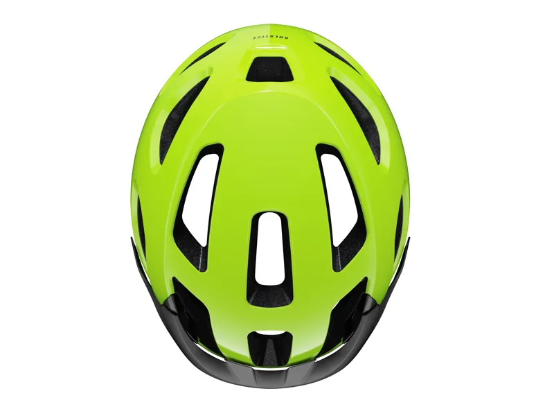 Trek Solstice Bike Helmet in Radioactive Yellow-1