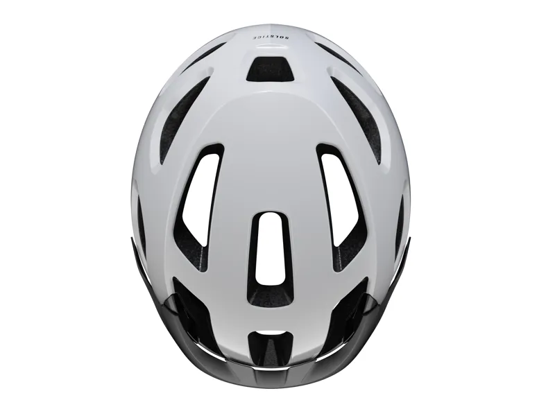 Trek Solstice Bike Helmet in White-5