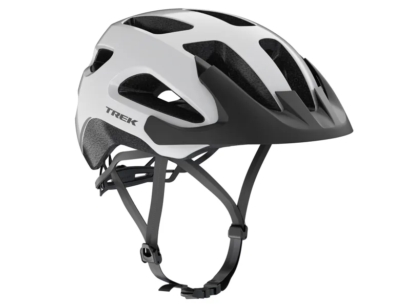 Trek Solstice Bike Helmet in White-4