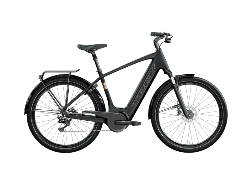 Trek Verve+ 3 725wh Electric Bike in Trek Black