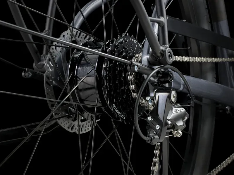 Trek Verve+ 1 Lowstep LT e-Bike In Galactic Grey-3