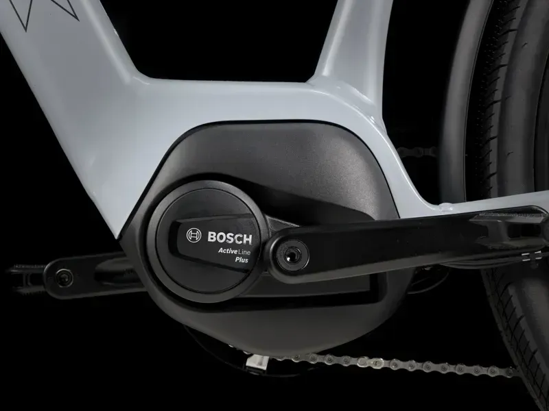 Trek Verve+ 2 Lowstep e-Hybrid Bike In Plasma Grey Pearl-4