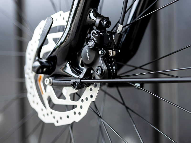 Trek Verve+ 4 Electric Hybrid Bike in Grey-6