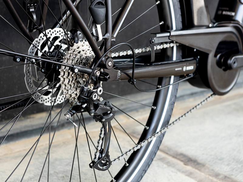 Trek Verve+ 4 Electric Hybrid Bike in Grey-10