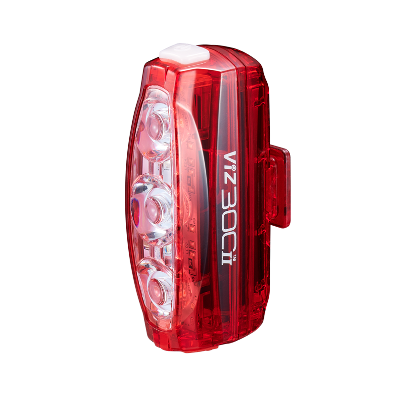 Cateye ViZ300 II Rear Bike Light in Red