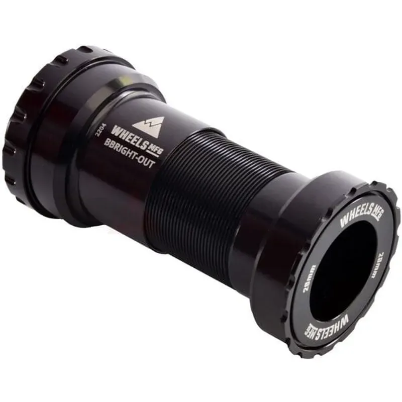 Wheels Manufacturing Praxis M30 28/30mm BBRIGHT Outboard Bottom Bracket in  Black